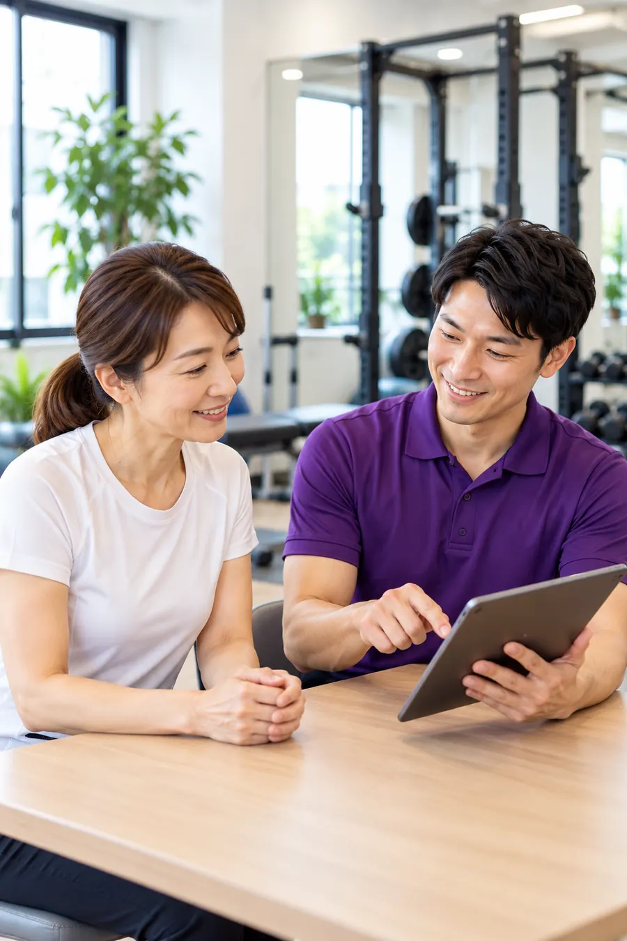 理学療法士が身体を評価